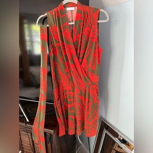 New York & Company Romper with Belt